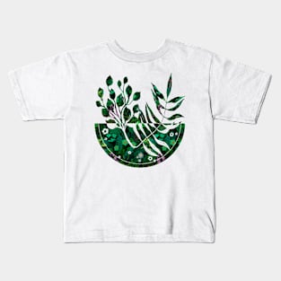 Bountiful Green Jungle Kids T-Shirt